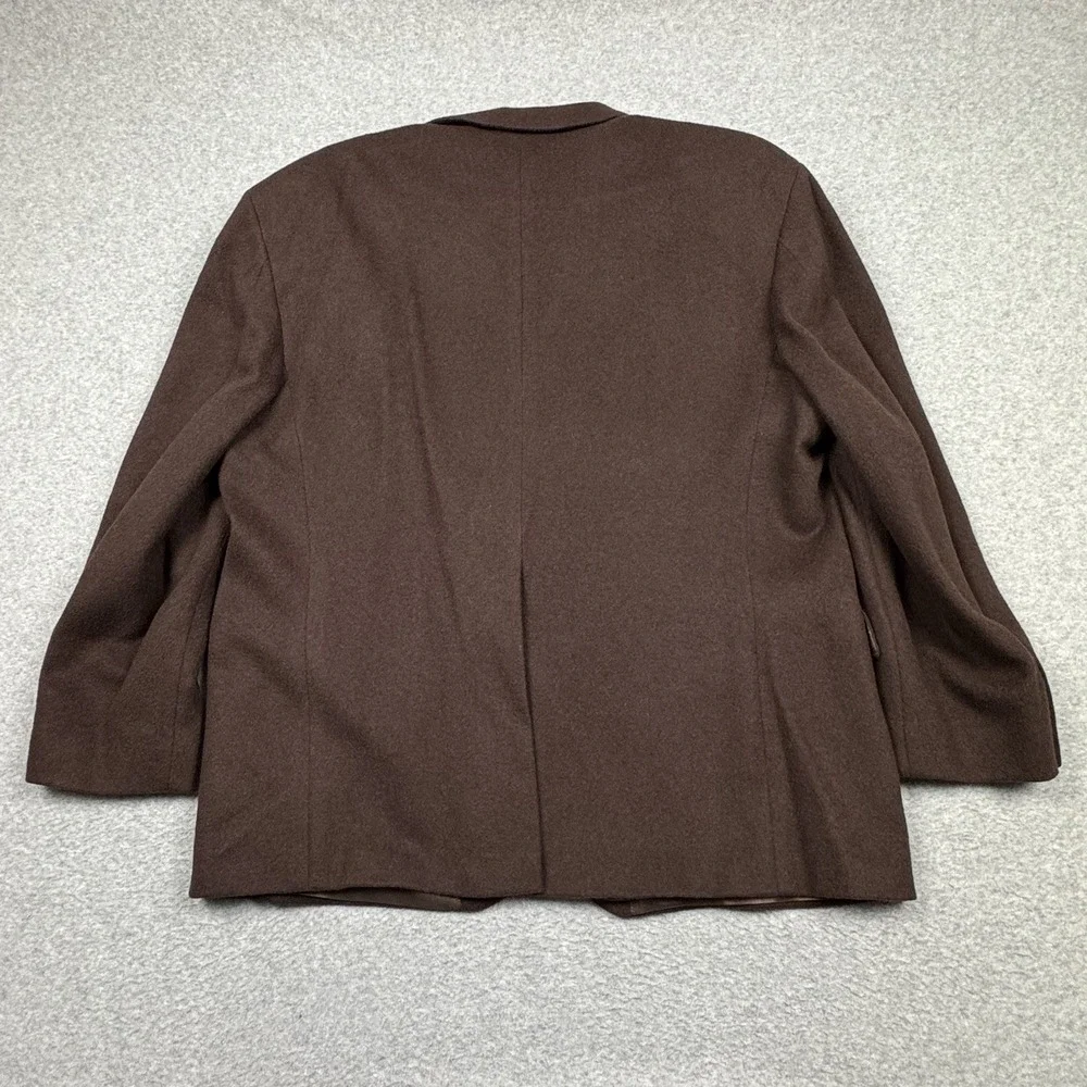Tailors Row By Deansgate 100% Camel Hair Blazer Coat Jacket Chocolate‎ Brown 50R